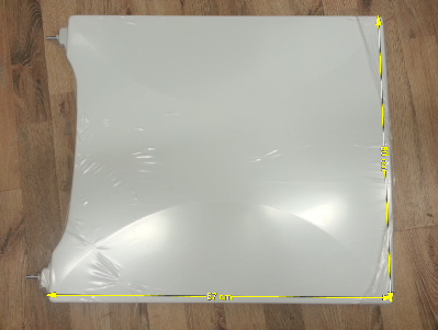 Poklop sporáka Mora 5G Biely (254190)