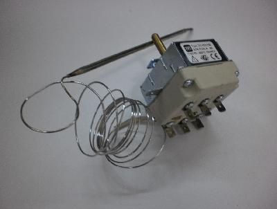 Termostat 3-fázový 50-300°C 16A/400V